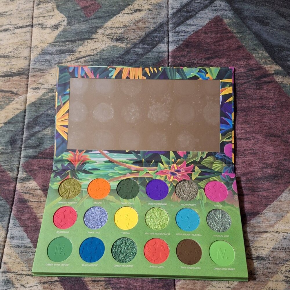 Nomad Cosmetics Monteverde Palette – DISCONTINUED – Brand New 🌿🦜✨